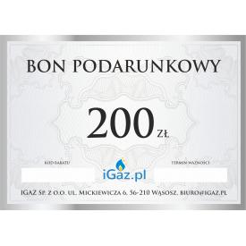 Bon podarunkowy 200 zł