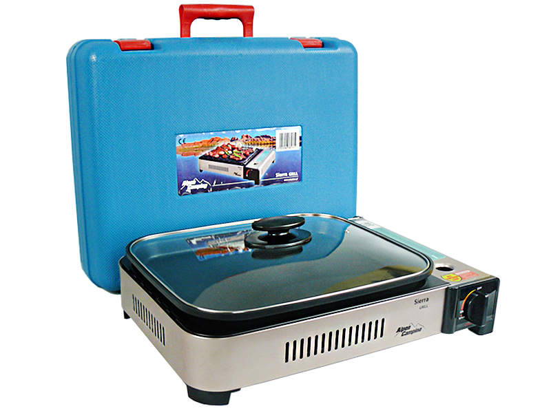 Grill gazowy na kartusz Alpen Camping