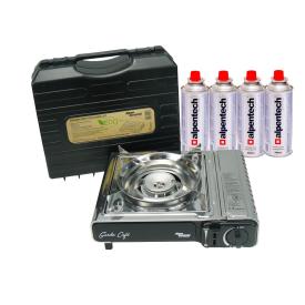 .Kuchenka Garda Cafe - Alpen Camping - INOX   4 kartusze