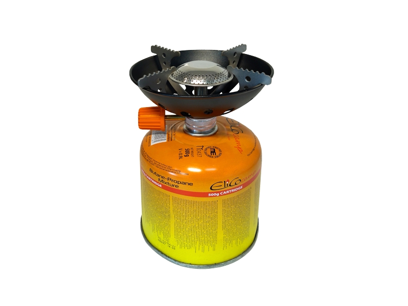Kuchenka turystyczna Camp z osłoną gaz - kartusz 7/16" 300g