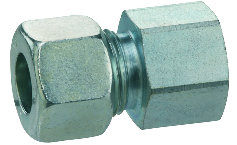 Łącznik prosty RVS 8 x 1/2" W