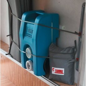 System montazu bagazu w kamperze
