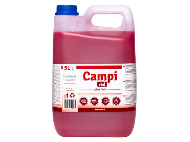 Płyn do toalet turystycznych Campi Red 5L