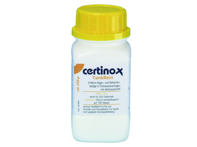Proszek Certinox do czyszczenia zbiorników