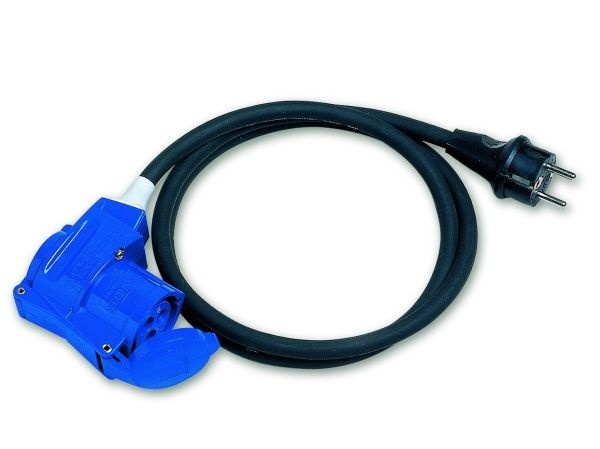Adapter Adaptor SCHUKO/CEE 150 cm kątowy