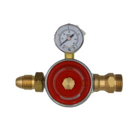 Reduktor APZ400 I st. 0,5-2 bar 40 kg/h POL x GZ3/4" z manometrem 