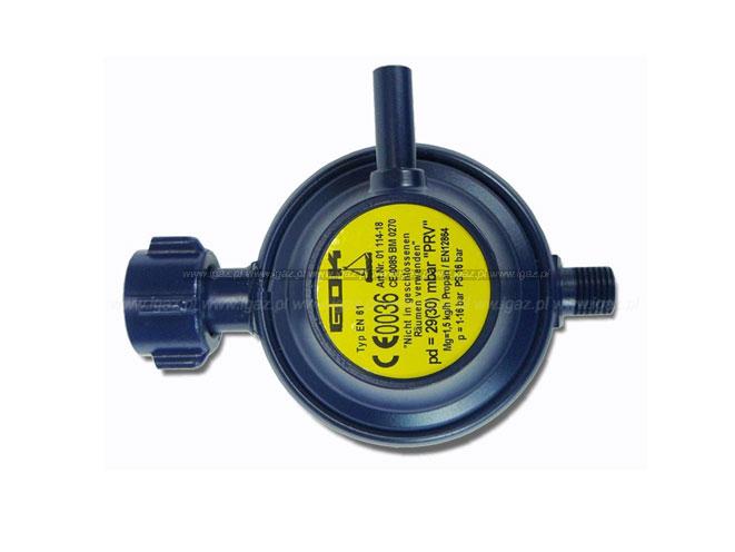 Reduktor GOK, morski MARINE 30 mbar 1,5 kg/h