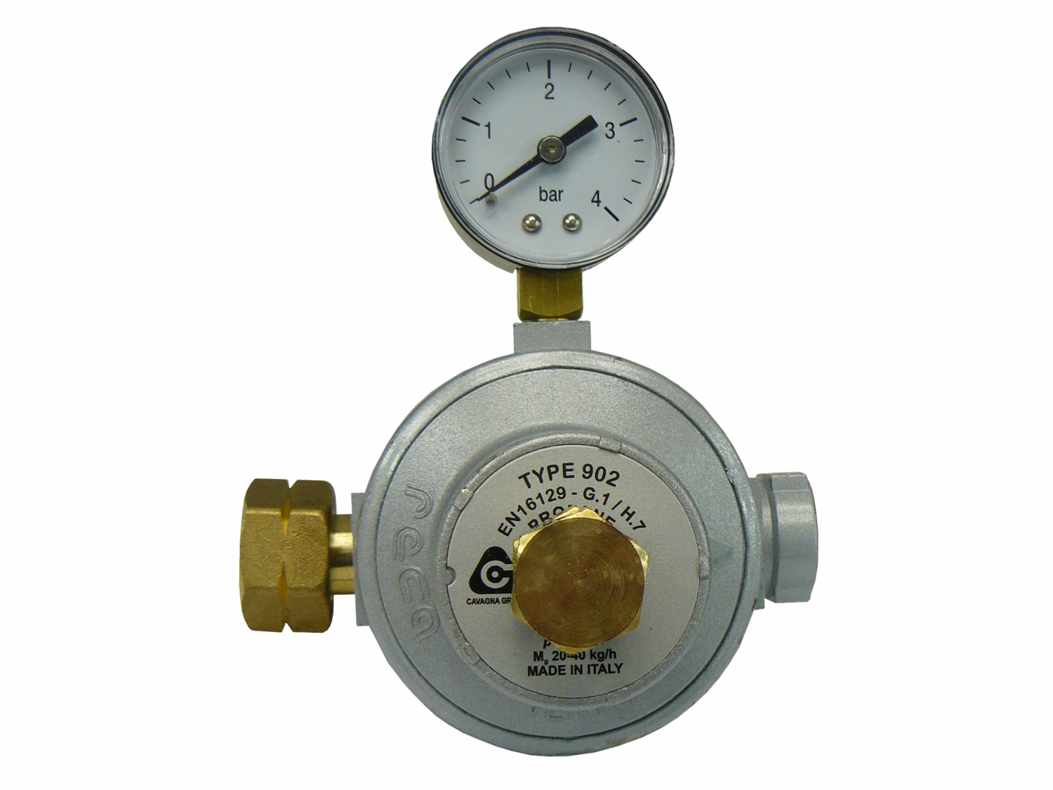 Reduktor I st. 0,5-3 bar 40 kg/h do włoskiego zbiornika