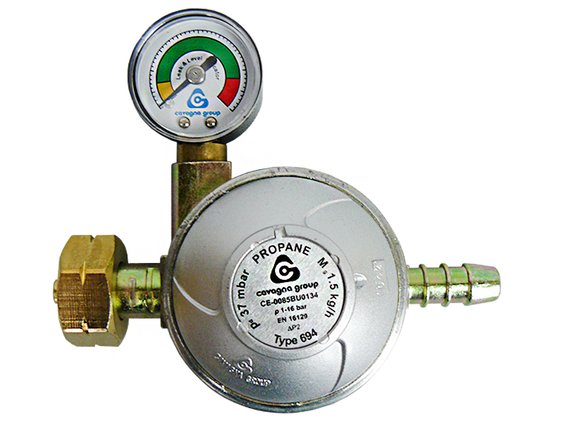 Reduktor typ 694 37 mbar z manometrem - 20 szt