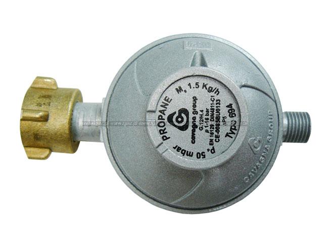 Reduktor typ 694 50 mbar 1,5 kg/h, cemping