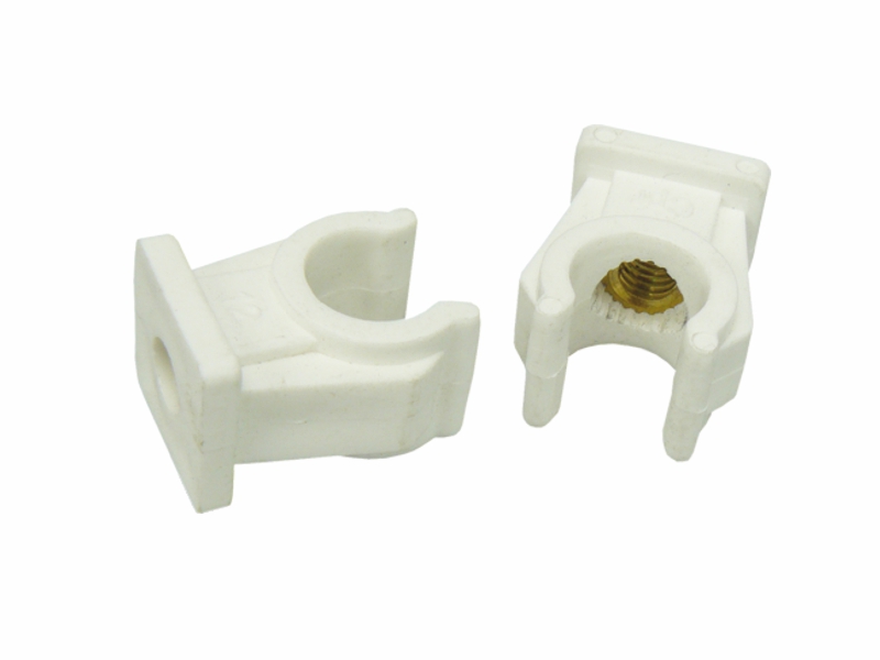 Uchwyt pojedynczy do rur - 10 mm - kpl 30 szt
