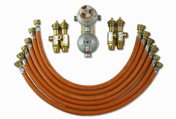 .Zestaw 6 butlowy, automat, CAVAGNA 50 mbar, 6 kg/h
