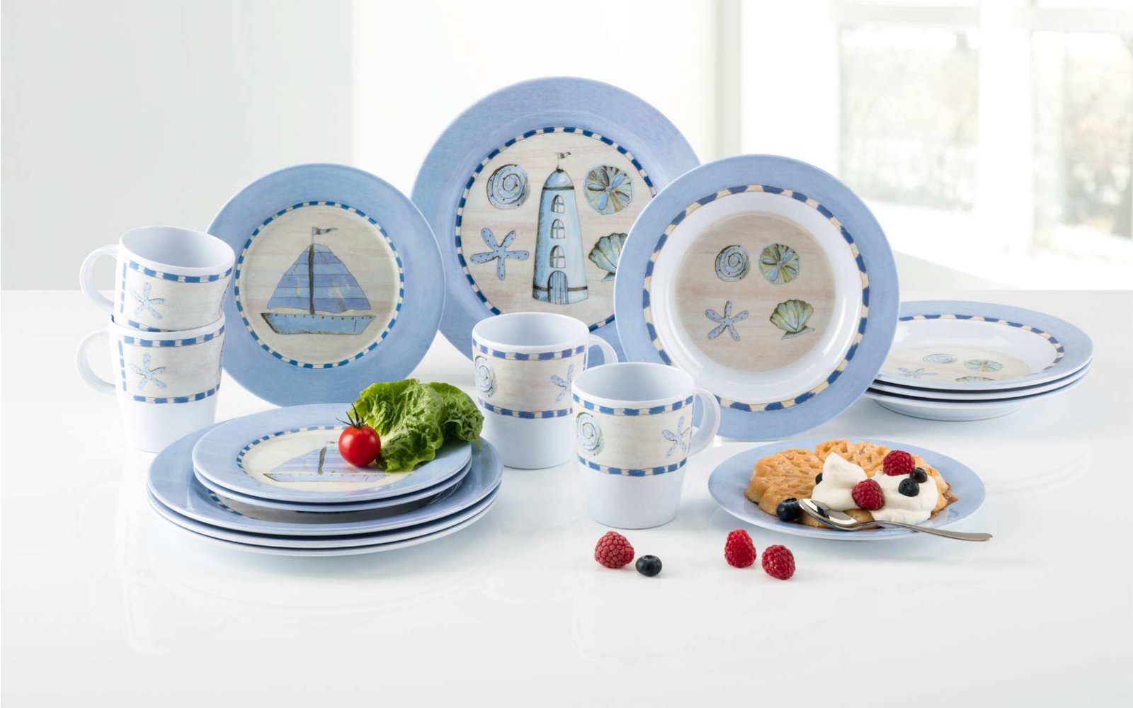 .Zestaw obiadowy Dinner Service Odyssey - Brunner