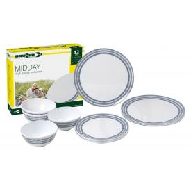 zestaw obiadowy z melaminy