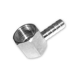 Złączka kątowa na wąż 1/2" x 9 mm  (do kuchenki) 