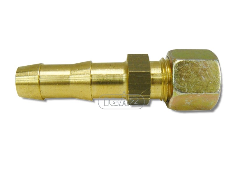 Łącznik na wąż RVS8 x wąż 6 mm